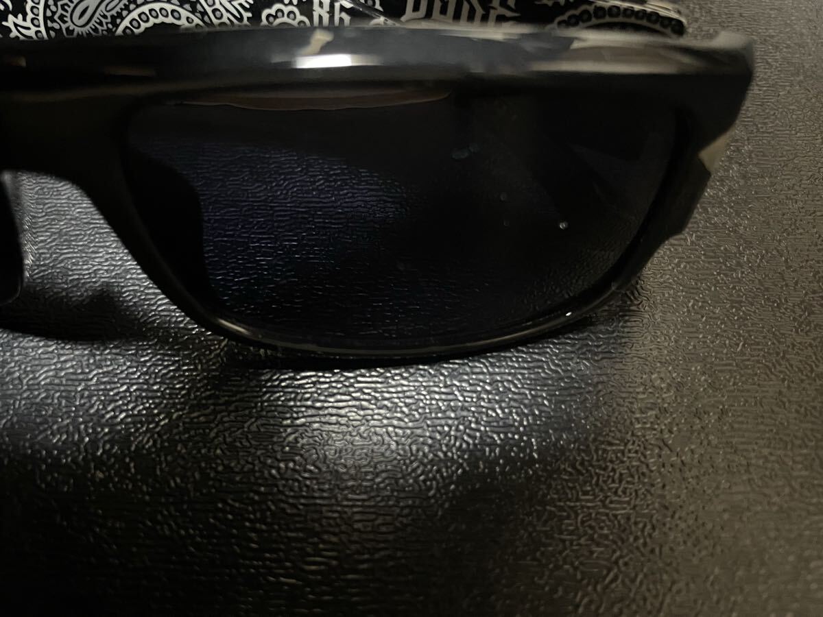 サングラス　ローク　内側ペイズリー柄　黒　ローライダー　ギャングスタ　チカーノ　ヒップホップ_画像7