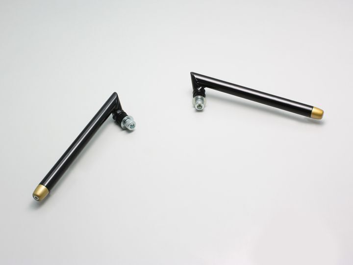 ハリケーン HS0024G セパハン用 ハンドルバー左/右セット ブラック GPタイプ_画像1