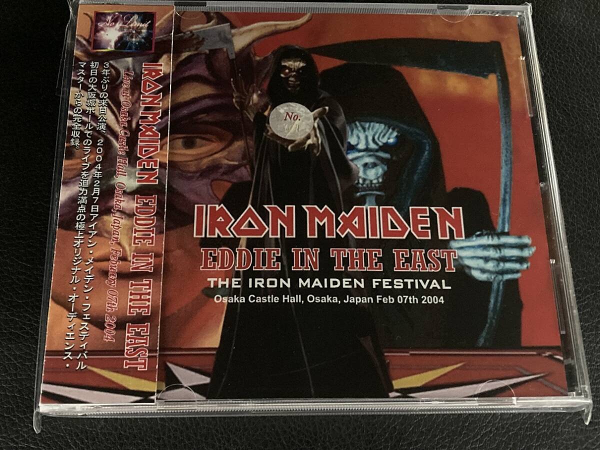 ☆彡新品【帯付】 IRON MAIDEN / Eddie In The East 大阪城ホール 7th/2/2004_画像1