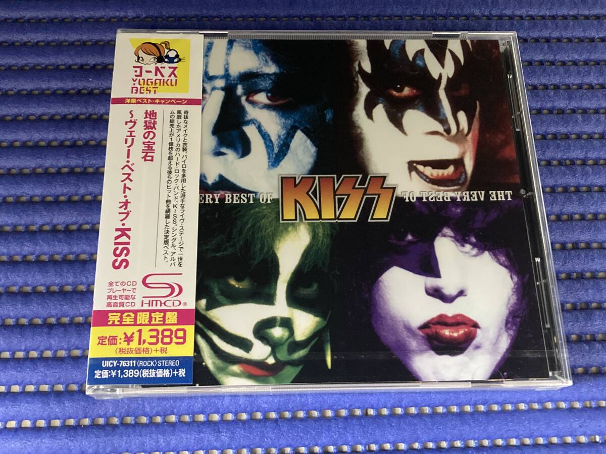 ☆彡新品【完全限定盤SHM-CD】 KISS / 地獄の宝石 未開封！_画像1