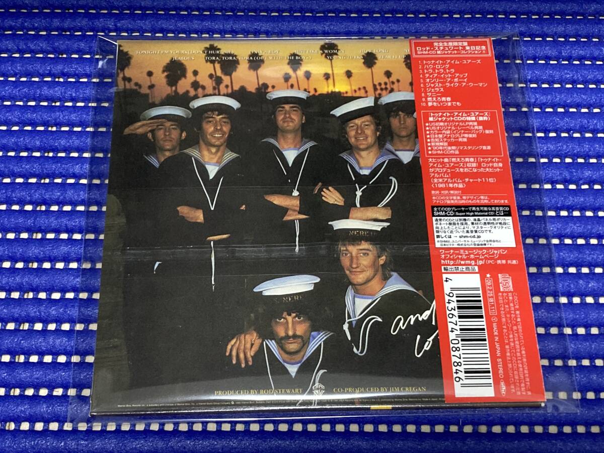 【紙ジャケ 完全生産限定】 ROD STEWART / Tonight I'm Yours '81年作 ロッド・スチュワート_画像4