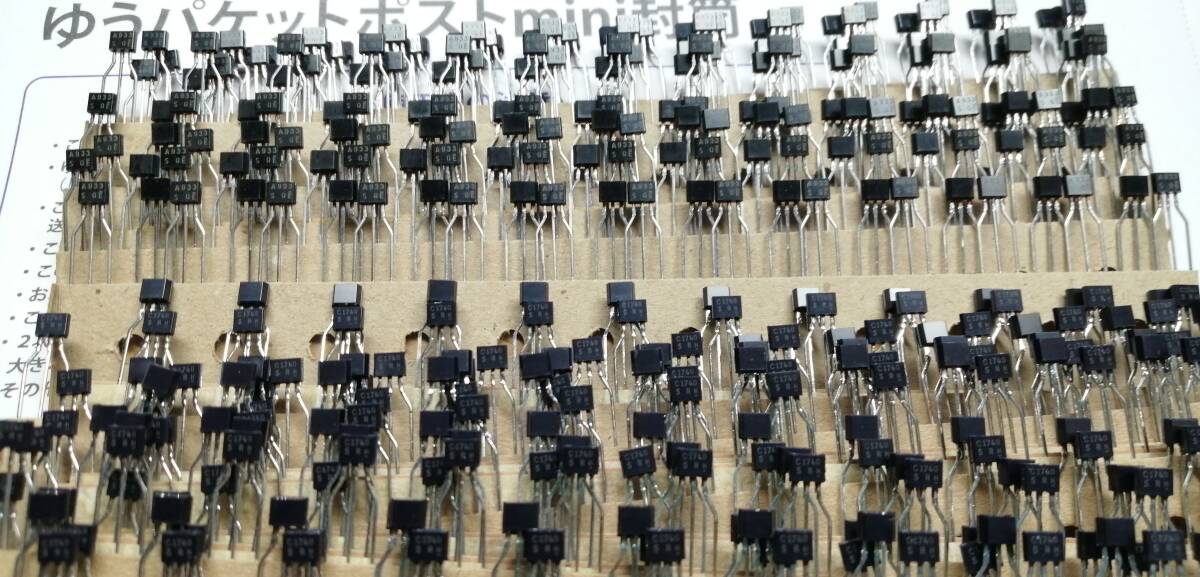 ローム　汎用小信號シリコントランジスタ　2SA933 S , 2SC1740 S (テーピング品) コンプリペア　各200個