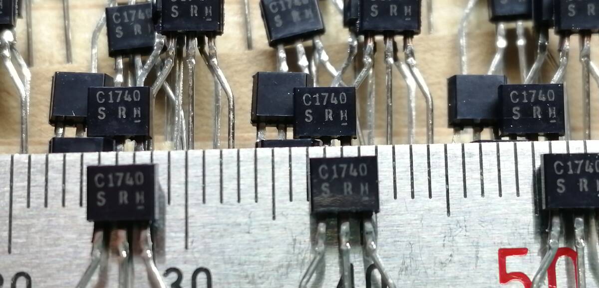 ローム　汎用小信號シリコントランジスタ　2SA933 S , 2SC1740 S (テーピング品) コンプリペア　各200個