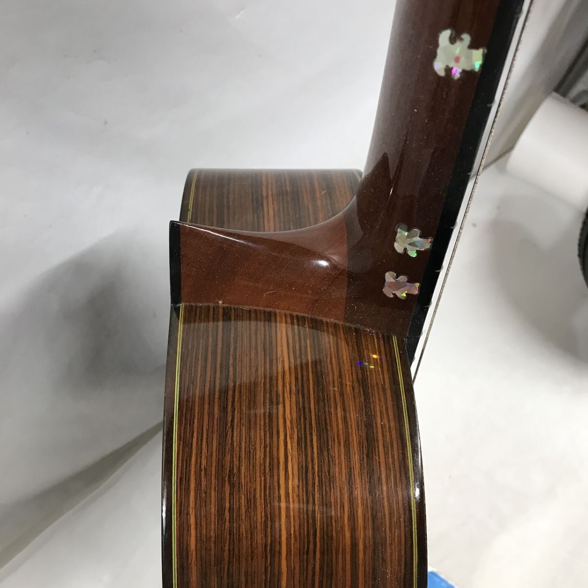 松岡良治 クラシックギター T. MATSUOKA M50 おまけ多数 ハードケース付 チューナー D1001-6_画像4