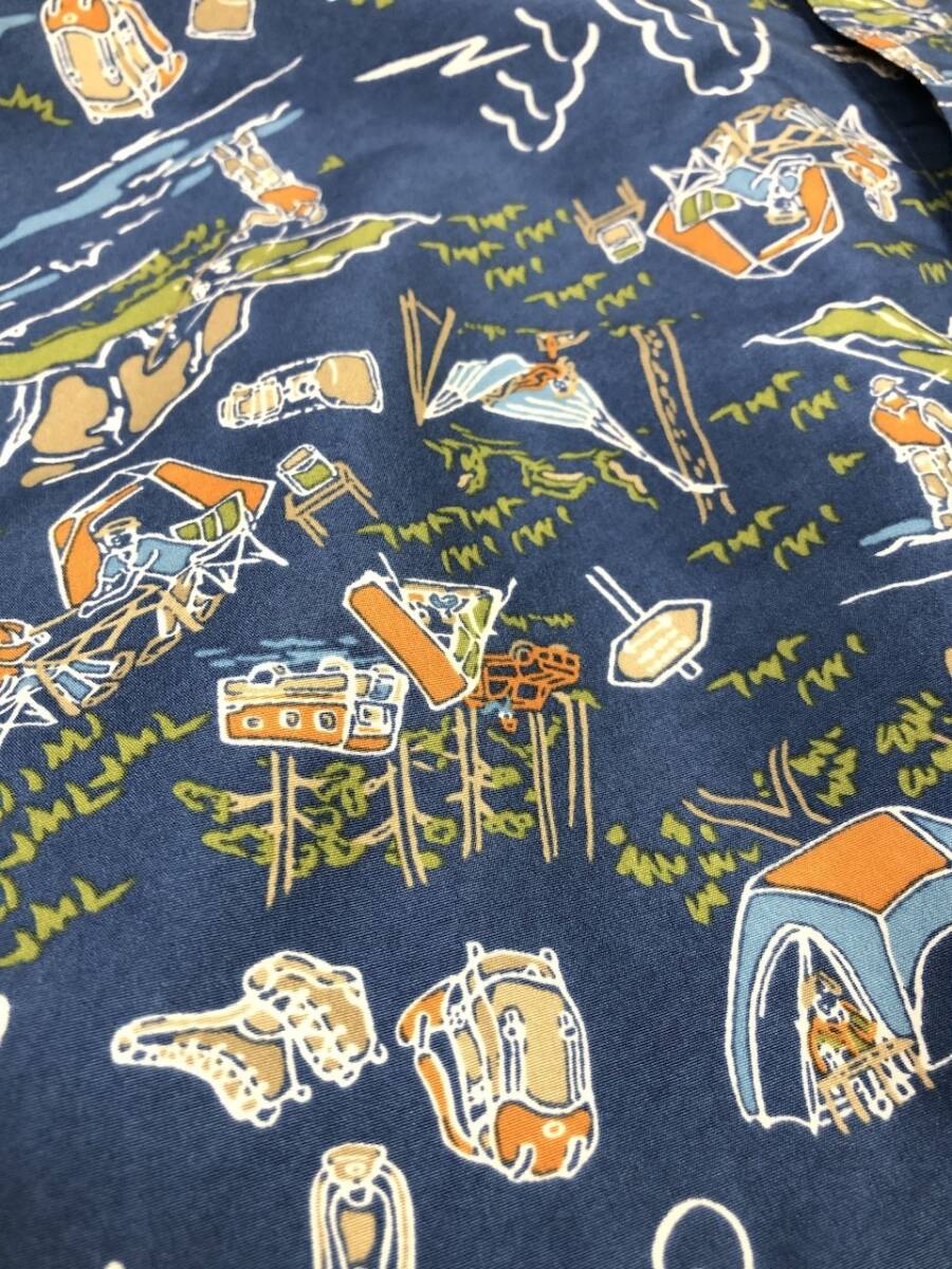 美品 Columbia コロンビア 半袖シャツ Mサイズ プリントシャツ メンズ FH1086-6_画像2