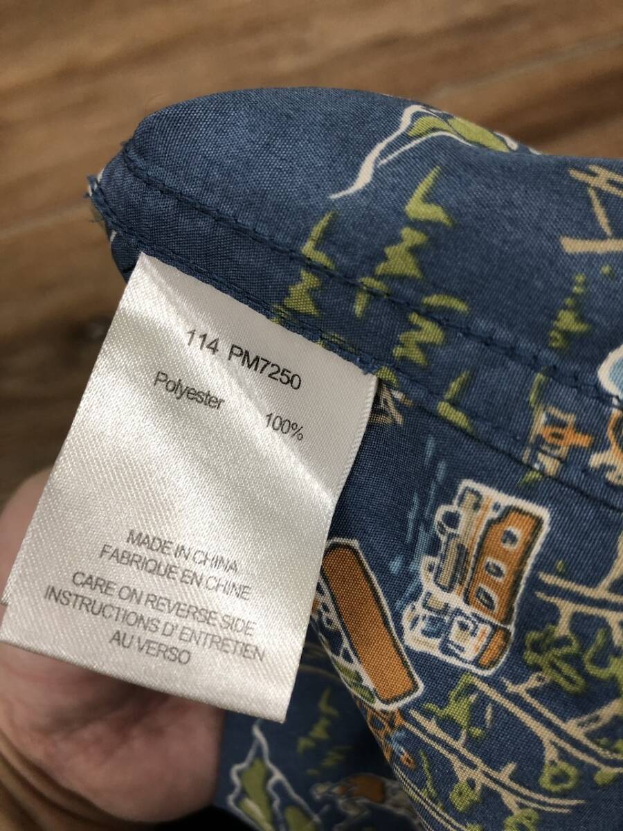 美品 Columbia コロンビア 半袖シャツ Mサイズ プリントシャツ メンズ FH1086-6_画像4