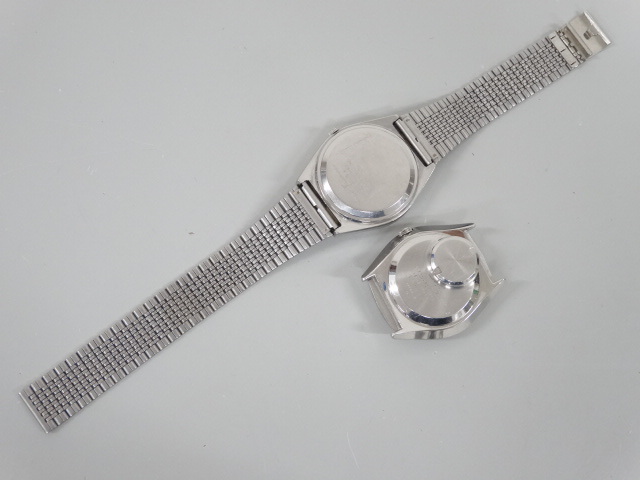 ジャンク 2点セット まとめて SEIKO セイコー TYPE Ⅱ タイプ 2 4336-8060 グリーン 緑 文字盤 3802-7010 クオーツ メンズ 腕時計_画像7