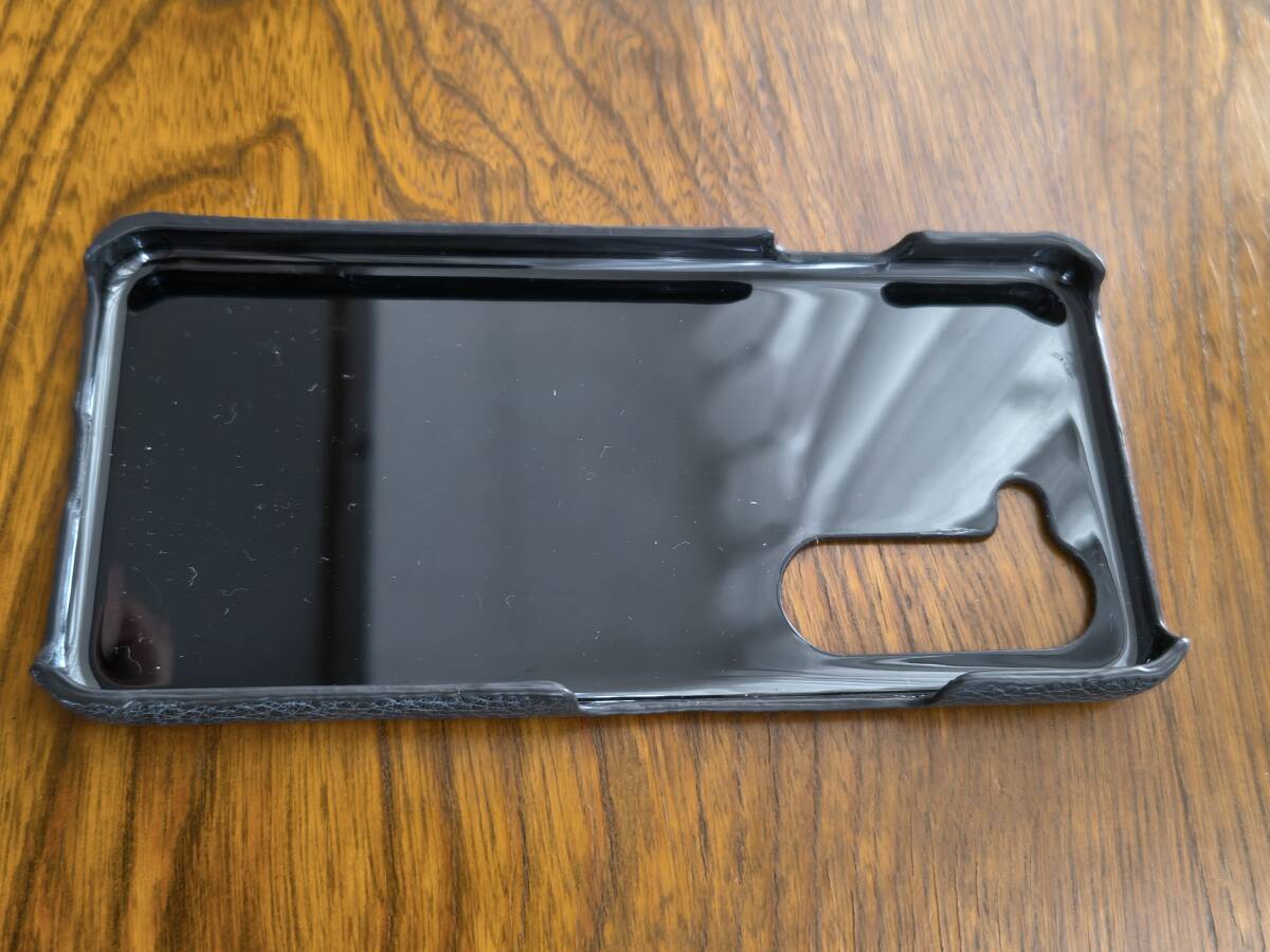 [ включая доставку ]ARROWS ALPHA для COVERARY задняя сторона смартфон ракушка кейс soft корова nme натуральная кожа темно-синий Arrows Alpha кожа натуральная кожа F-51F M08