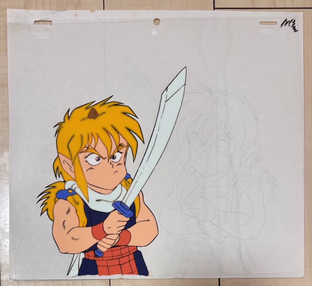 D163 当時物 貴重品! 魔神英雄伝ワタル セル画 動画 原画 大河原邦男・サンライズ・芦田豊雄・レッドカンパニー・プラクション_画像1