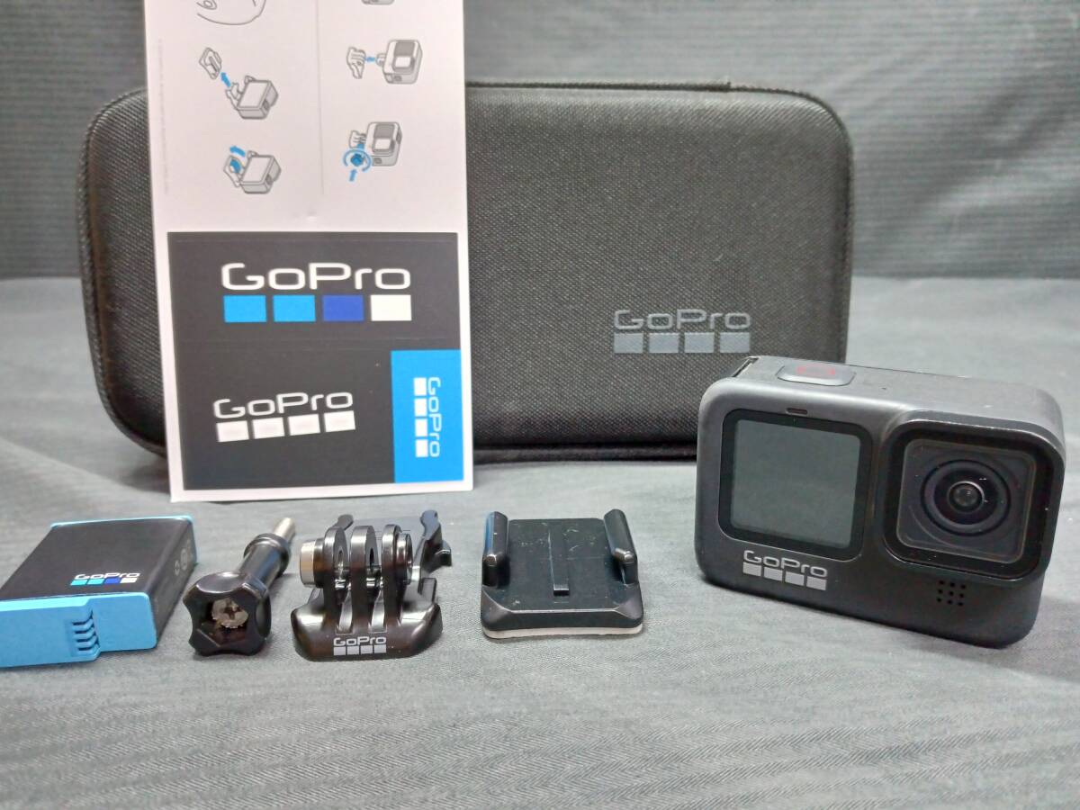 【動作品】GoPro HERO9 BLACK ウェアラブル アクション カメラ_画像1
