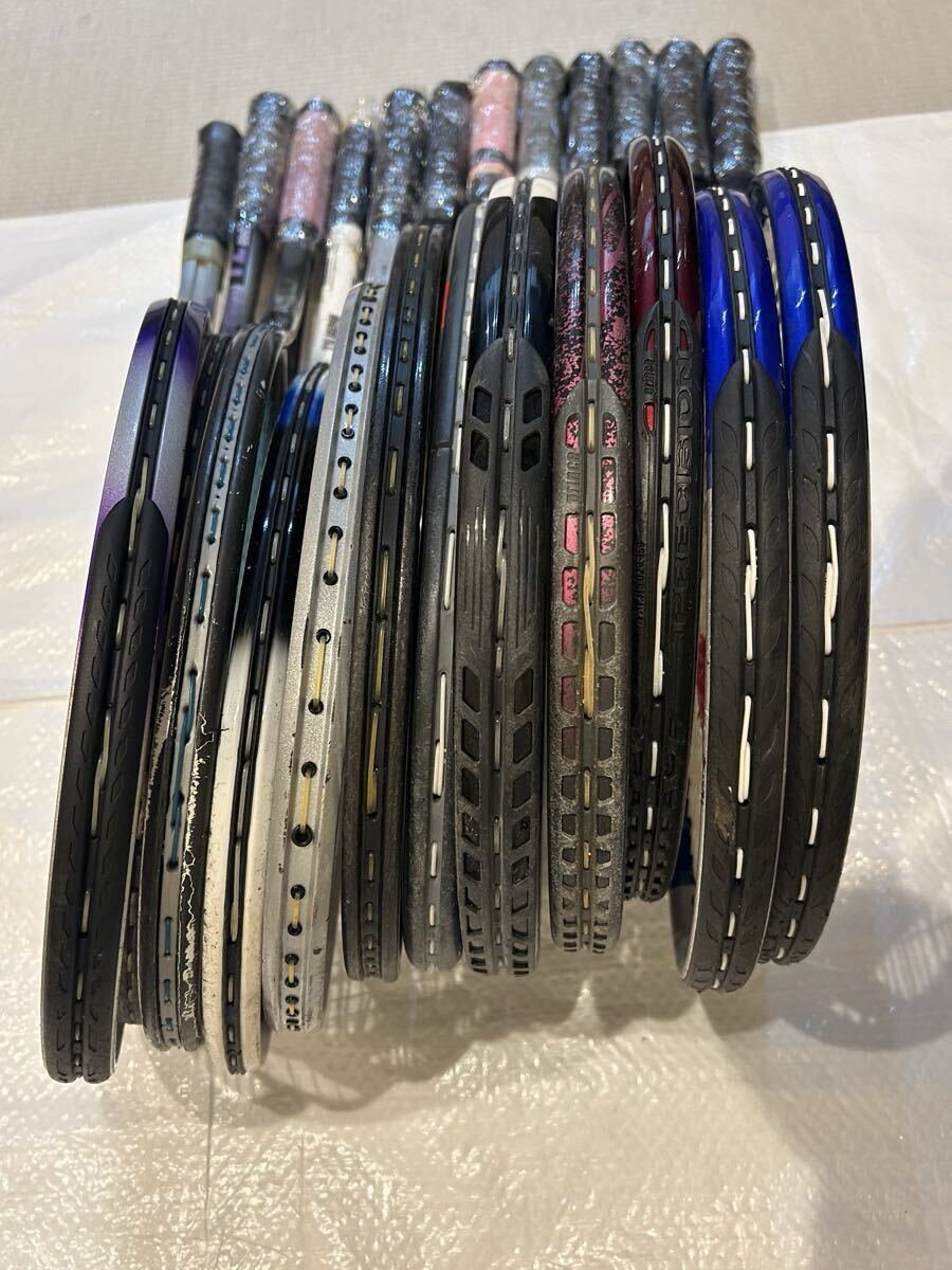 テニスラケット ラケット まとめて 12本セット ヨネックス プリンス ブリジストン kawasaki YAMAHA 硬式_画像8