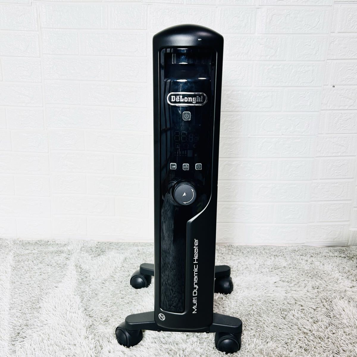 デロンギ マルチダイナミックヒーター MDHU09-BK リモコン付き オイルヒーター_画像2