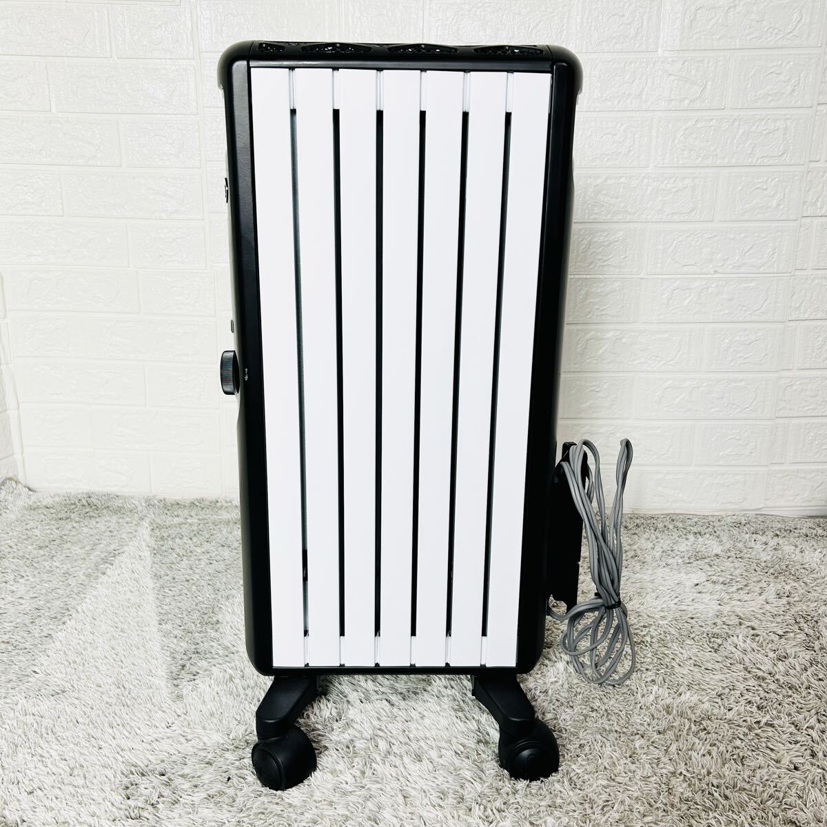 デロンギ マルチダイナミックヒーター MDHU09-BK リモコン付き オイルヒーター_画像3