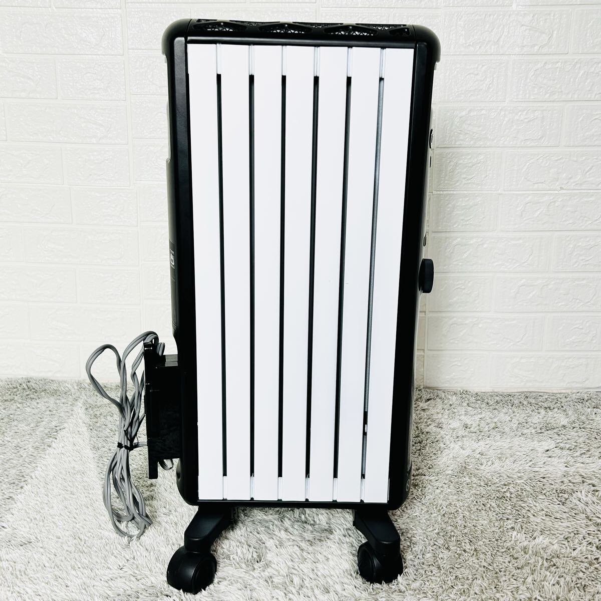 デロンギ マルチダイナミックヒーター MDHU09-BK リモコン付き オイルヒーター_画像4