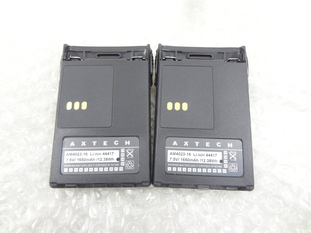 2個セット★AXTECH バッテリー AM4023-16 7.5V 38Wh MOTOROLA GL2000など用 未使用品_画像2