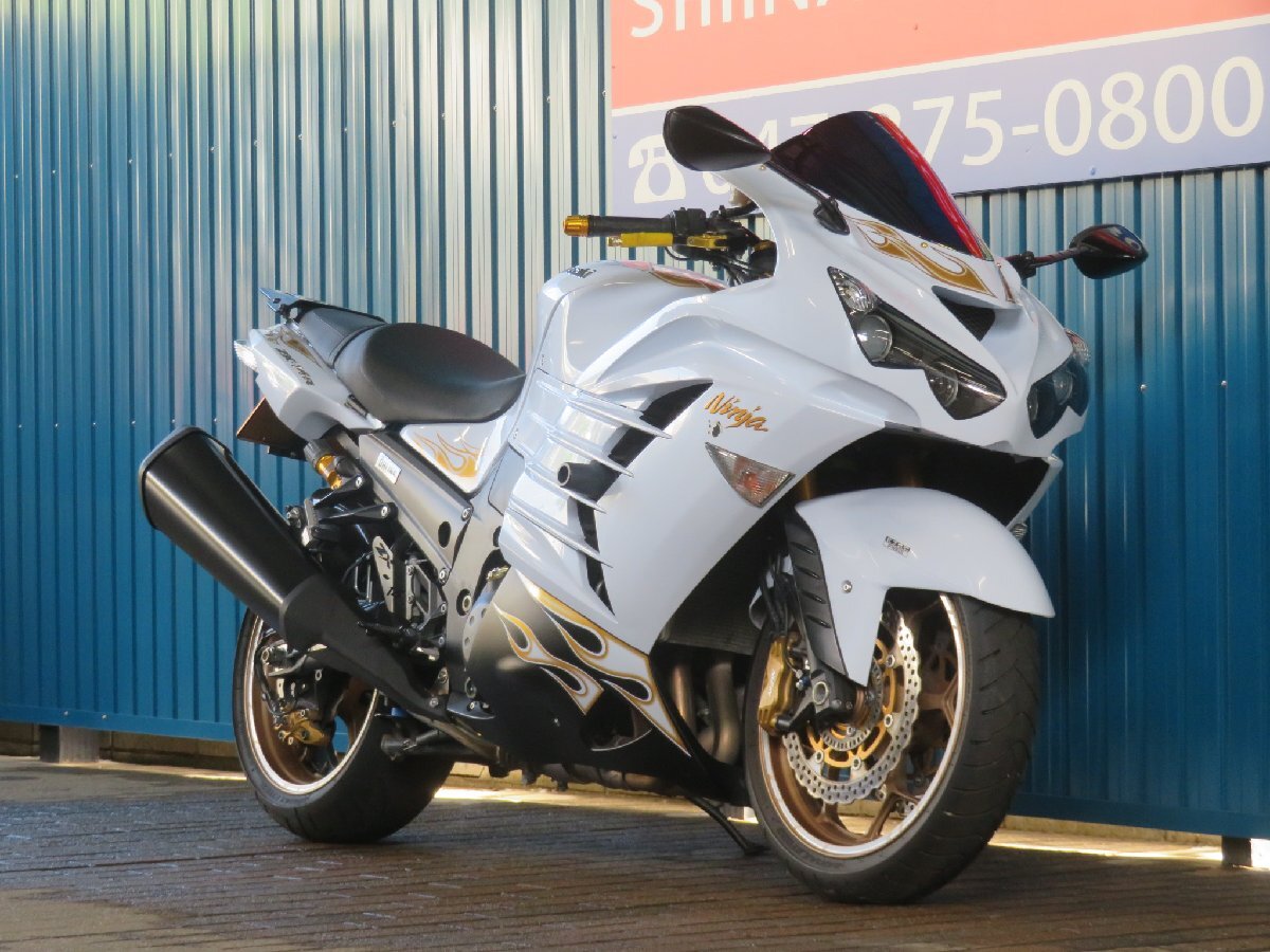 ■安心の工場ダイレクト販売！■スペシャルエディション/バーハンドル/オーリンズリアサス/カワサキ ZX-14R HB0088 車体 ベース車_画像2
