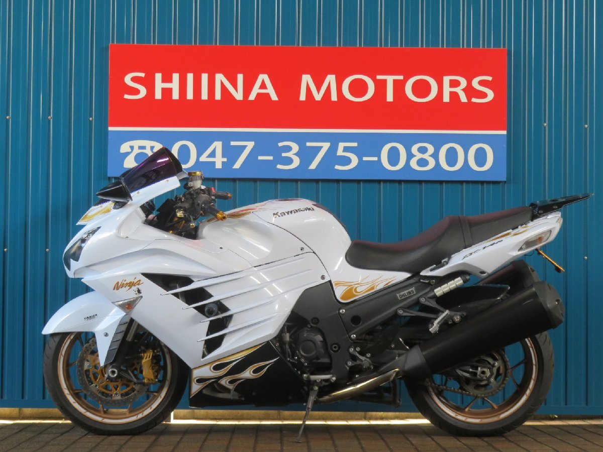 ■安心の工場ダイレクト販売！■スペシャルエディション/バーハンドル/オーリンズリアサス/カワサキ ZX-14R HB0088 車体 ベース車_画像4