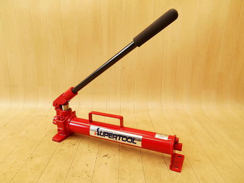 〇【美品】 スーパーツール SUPER TOOL 油圧ポンプ HP900N 油圧 単動式シリンダ用 高圧 低圧 二段階自動切換 吐出型 1.4Mpa/70Mpa ポンプ_画像8