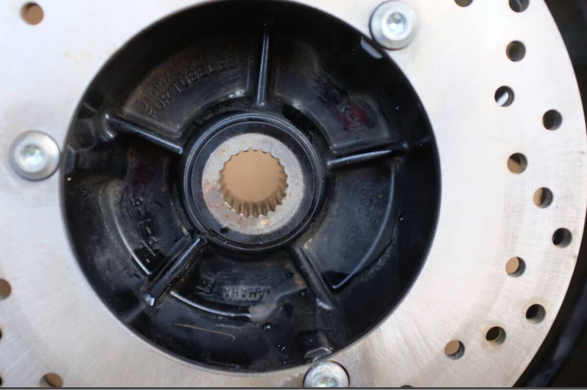 NO-27 ★ヤマハ YAMAHA バイク】用 ホイール新品タイヤセット ★タイヤ付きサイズ 140/70-14 製造 週/年【2022】_画像3