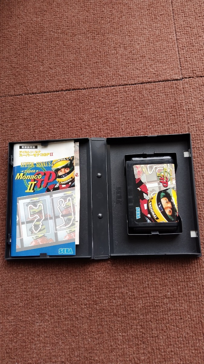 SEGA メガドライブ版 アイルトン・セナ スーパーモナコGPⅡ_画像4