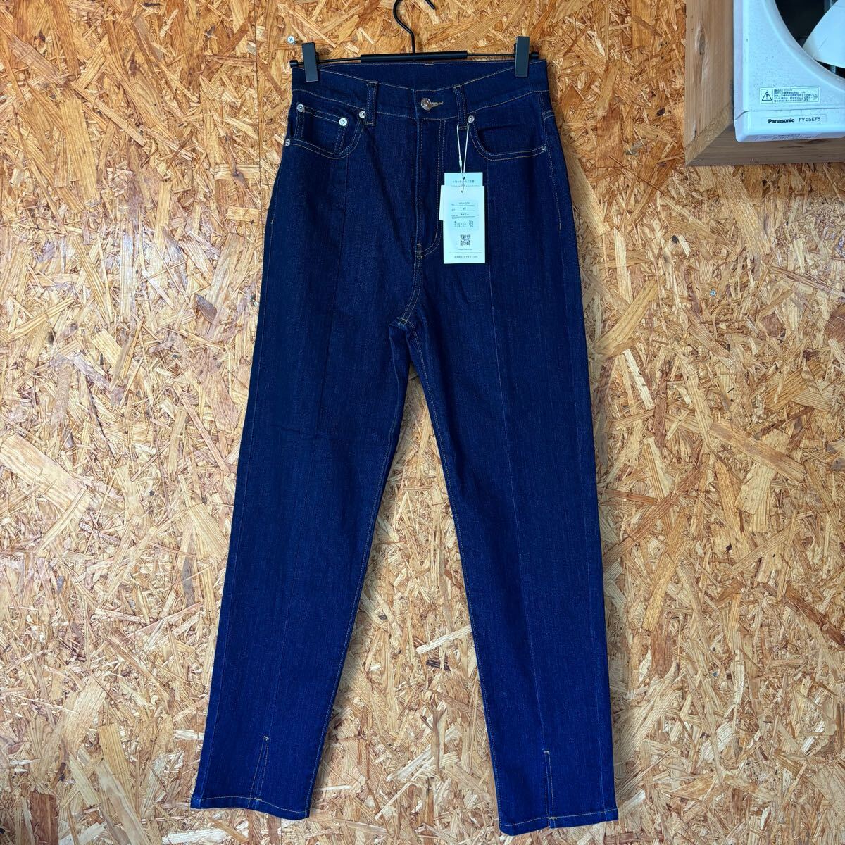 新品　未使用　R:EDIT ジーンズ デニムパンツ　ハイウエスト　 濃インディゴ　レディース　ボドムス　4971_画像1