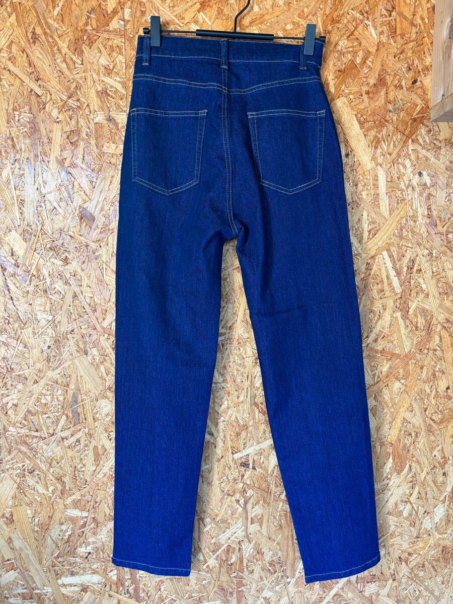 新品　未使用　R:EDIT ジーンズ デニムパンツ　ハイウエスト　 濃インディゴ　レディース　ボドムス　4971_画像5