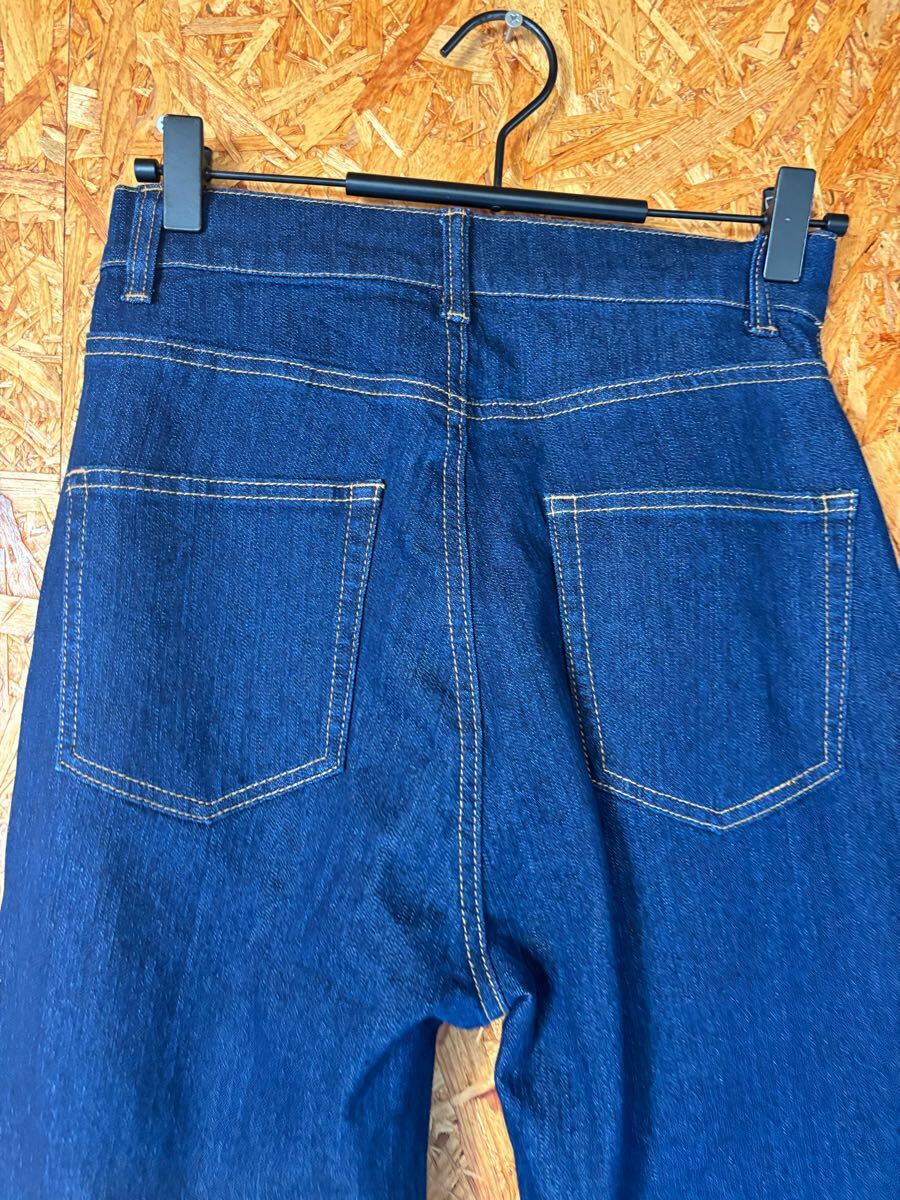 新品　未使用　R:EDIT ジーンズ デニムパンツ　ハイウエスト　 濃インディゴ　レディース　ボドムス　4971_画像6