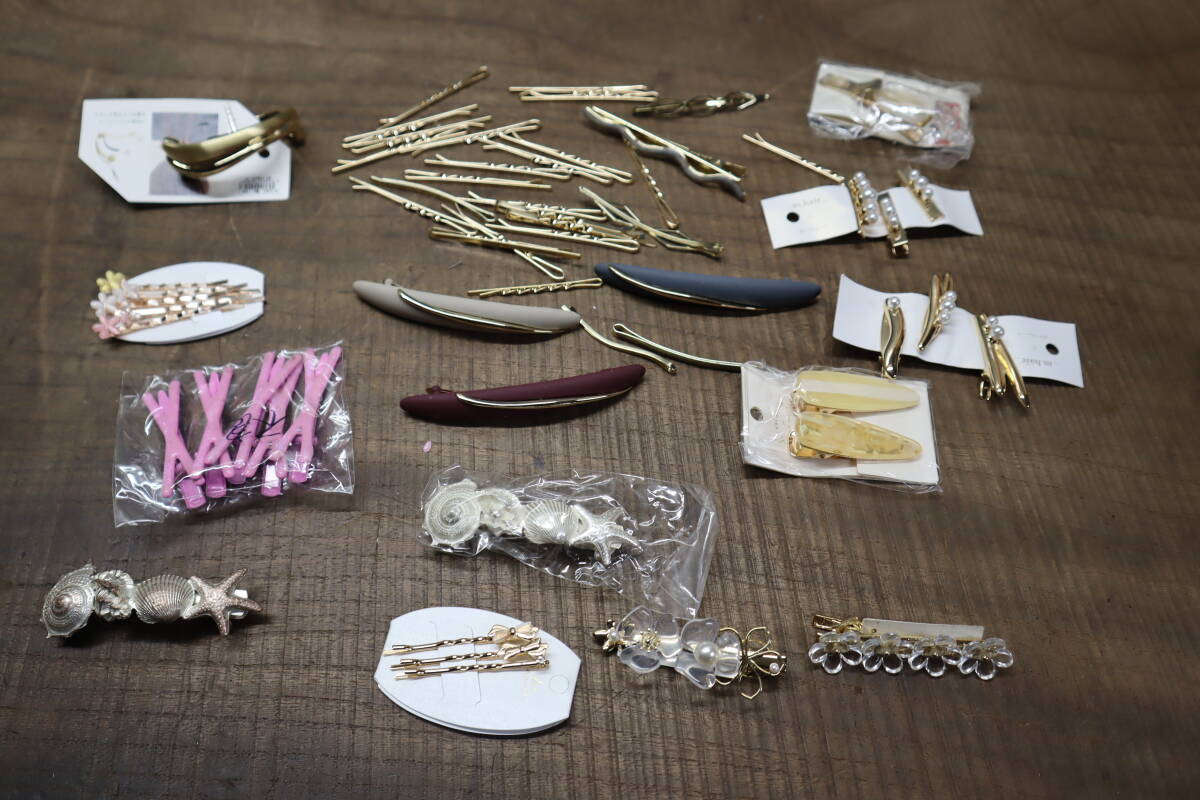 アクセサリー ヘアーアクセサリー アクセサリーパーツ いろいろ まとめて 売り切り,,_画像2