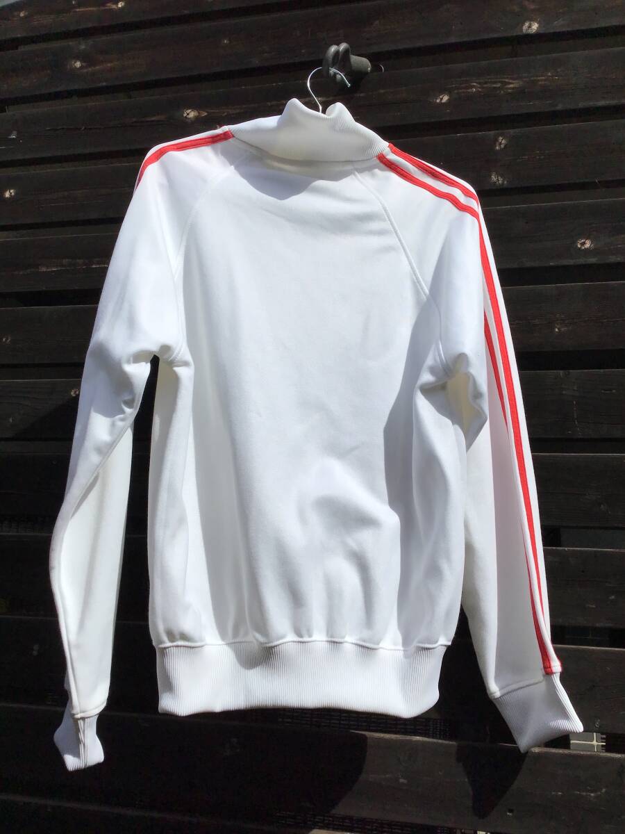 FRED PERRY Fred Perry спортивная куртка джерси Laurel Logo сделано в Японии размер XS мужской белый × розовый 