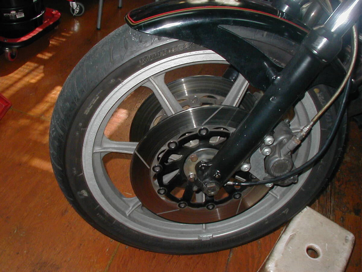 #Z1RZ750FXKZ1000Mk.2# Morris MORRIS 19 дюймовый передний колесо KZ серия 4 дыра кружка колесо?# подлинная вещь распроданный отсутствует ценный редкий Z2RSZ900FZ1000FA4D1Z серия 