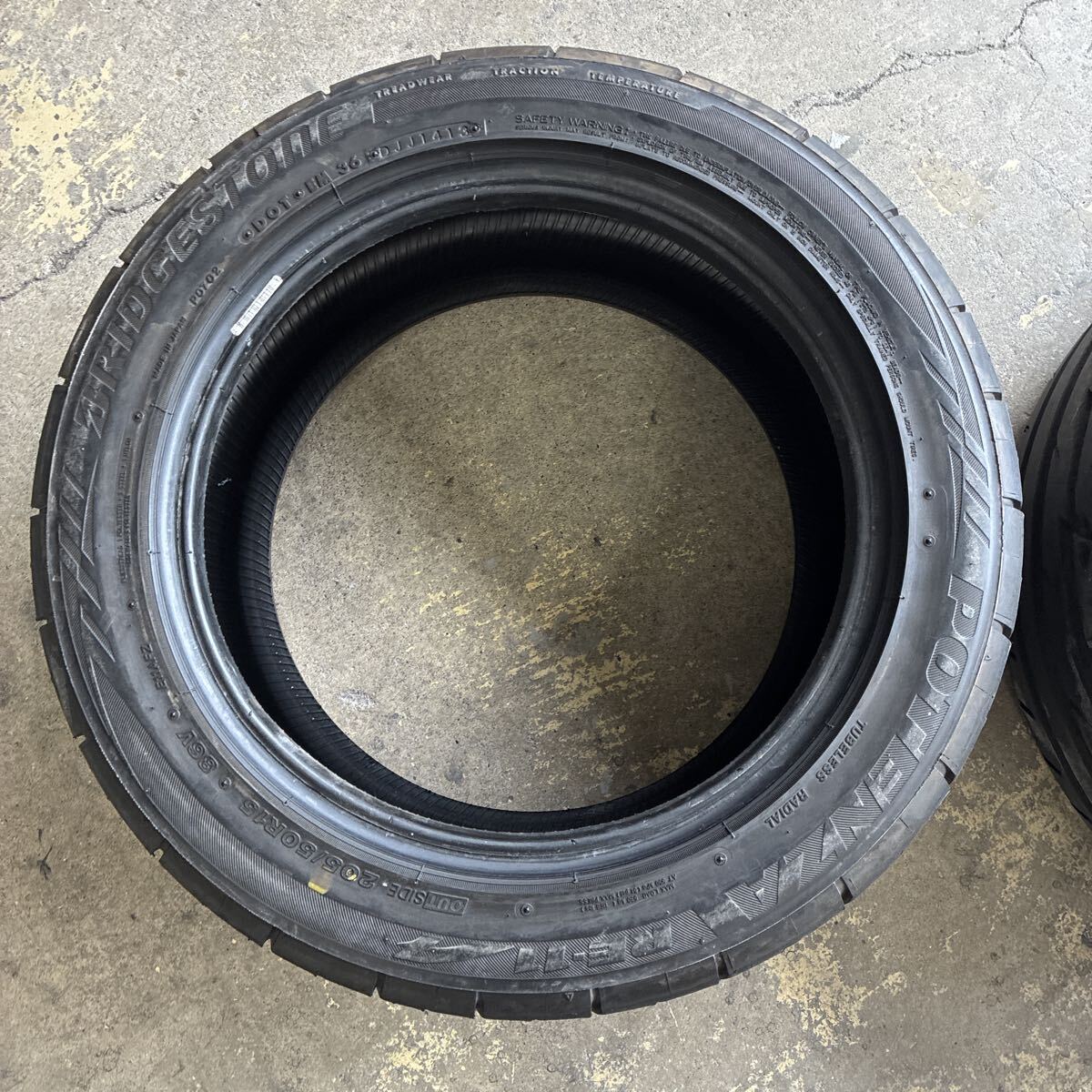 ブリヂストン　ポテンザ　RE-11 205/50r15 2本セット 6分山程度　_画像9