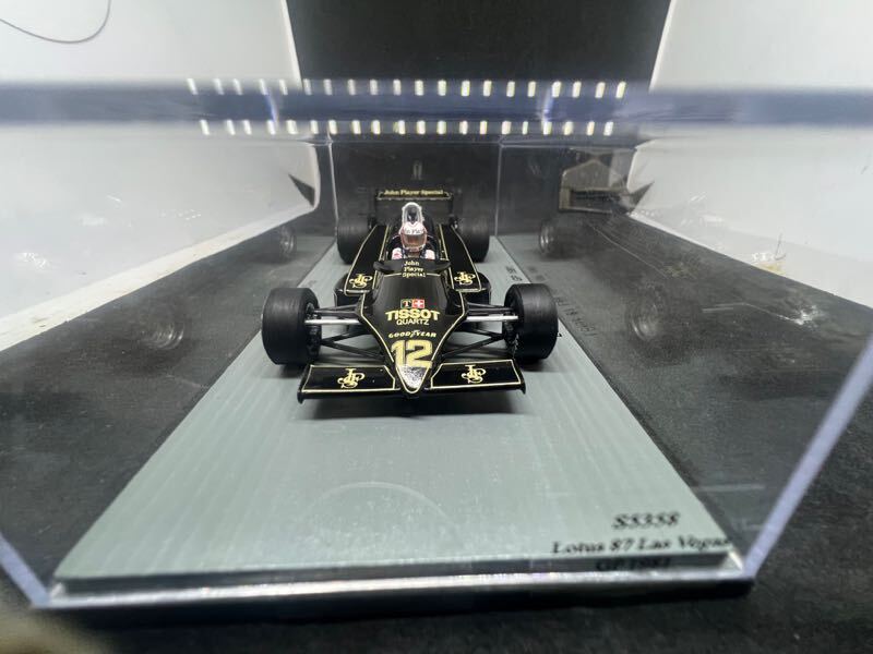 スパーク spark 1/43 S5358 ロータス87フォード #12 ナイジェル・マンセル 1981 ラスベガスGP_画像4