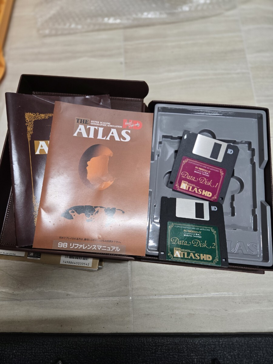 THE ATLAS アトラス　HD パソコンゲームハードディスクバージョン4988640000542　PC-9800シリーズ　★送料無料★ H-C_画像7