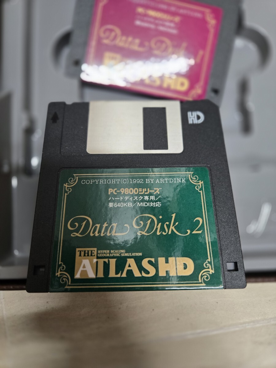 THE ATLAS アトラス　HD パソコンゲームハードディスクバージョン4988640000542　PC-9800シリーズ　★送料無料★ H-C_画像8