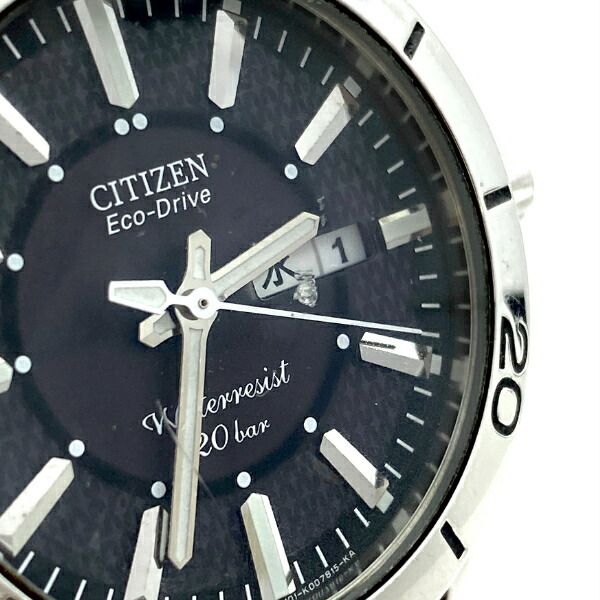 【中古】シチズン Cartier エコドライブ E101-K004870 メンズ 時計 腕時計 Cランク_画像2