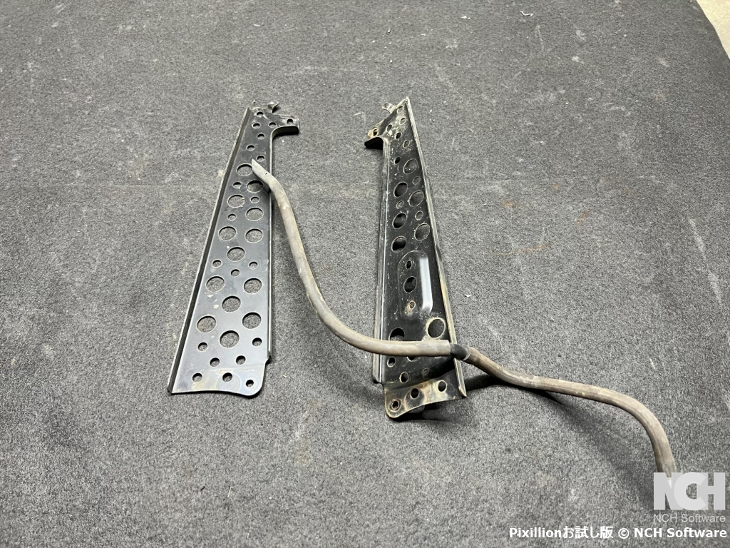 ヤマハ マグザム SG21J白 MAXAM フレーム ステー ステップ【26633km】_画像2