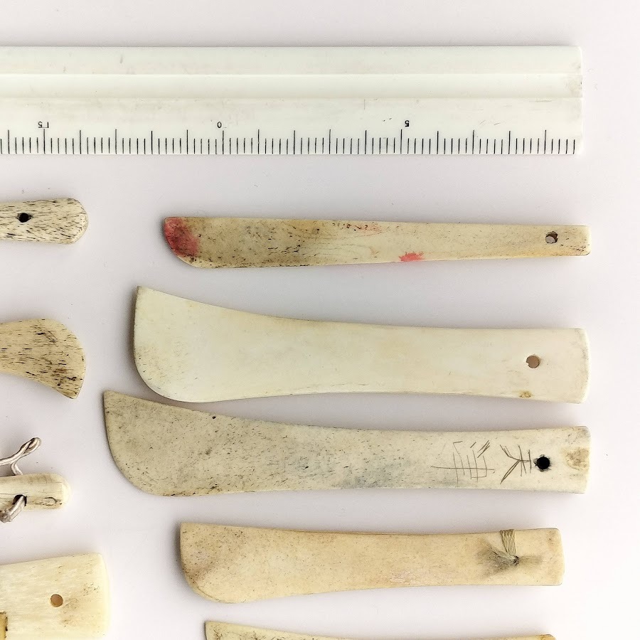 和裁道具 ヘラ 牛骨 鹿骨 洋裁 古民具 古道具 _画像7