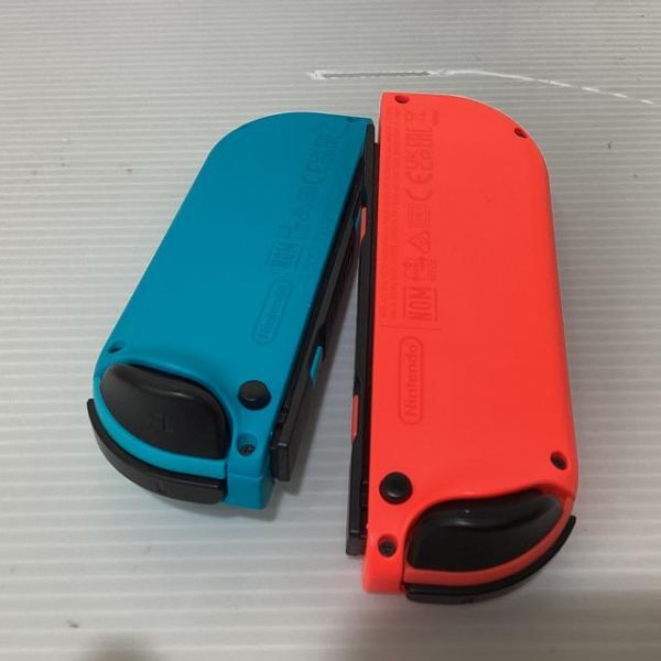 [2024年製] Nintendo Switch（有機ELモデル） Joy-Con(L) ネオンブルー/(R) ネオンレッド HEG-S-KABAA　管理YI314_画像7