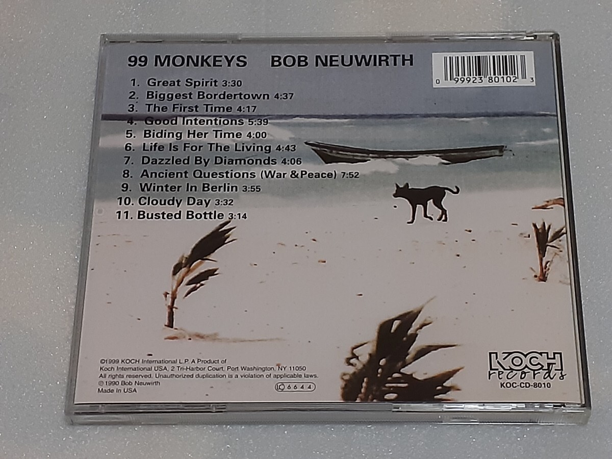 BOB NEUWIRTH/99 MONKEYS 輸入盤CD US FOLK 90年作_画像3