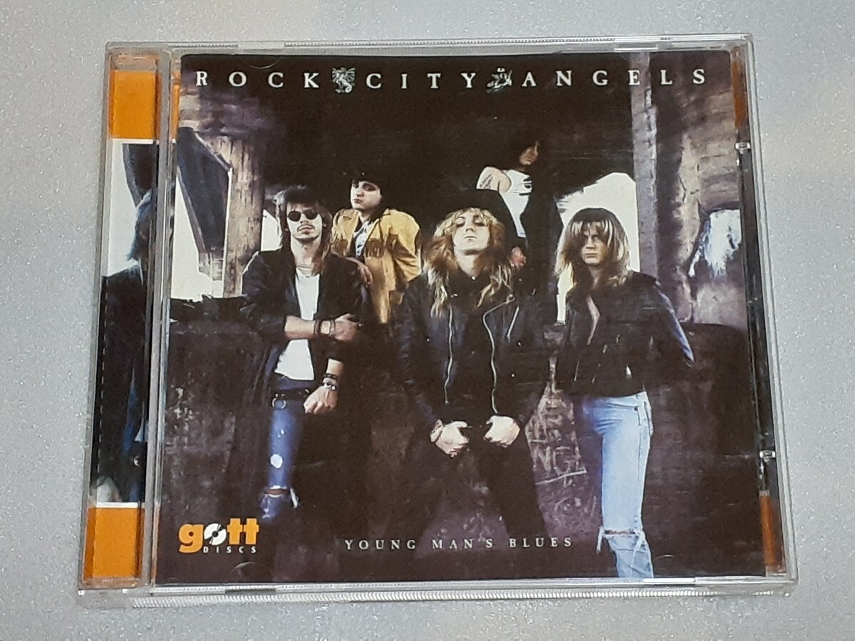 ROCK CITY ANGELS/YOUNG MAN'S BLUES 輸入盤CD US HARD ROCK BLUES 88年作 リマスター_画像3