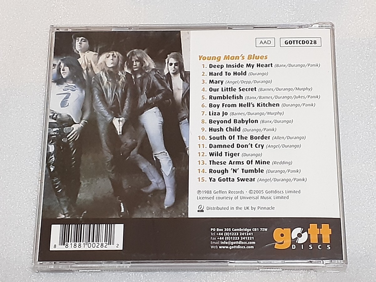 ROCK CITY ANGELS/YOUNG MAN'S BLUES 輸入盤CD US HARD ROCK BLUES 88年作 リマスター_画像5