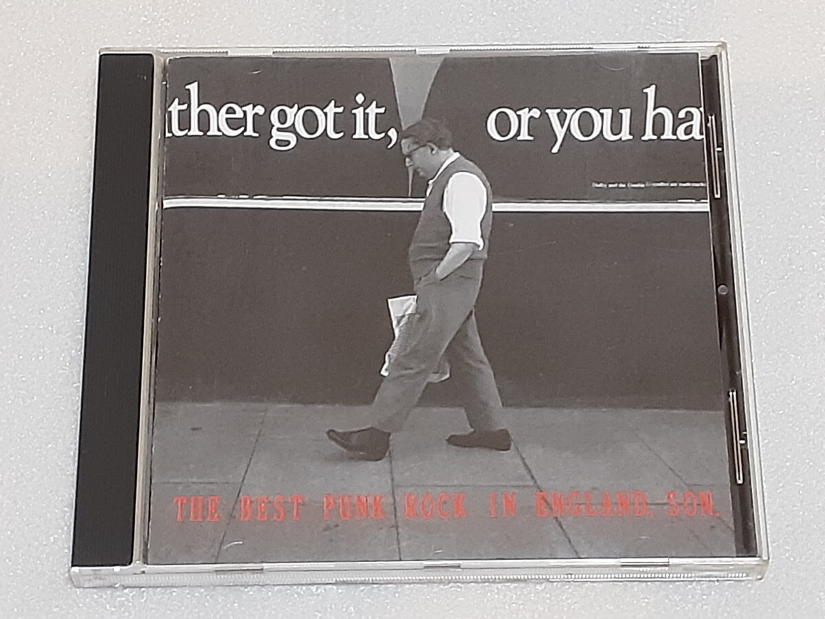 VA/THE BEST PUNK ROCK IN ENGLAND,SON. 国内盤CD UK PUNK POP PUNK 94年作_画像1