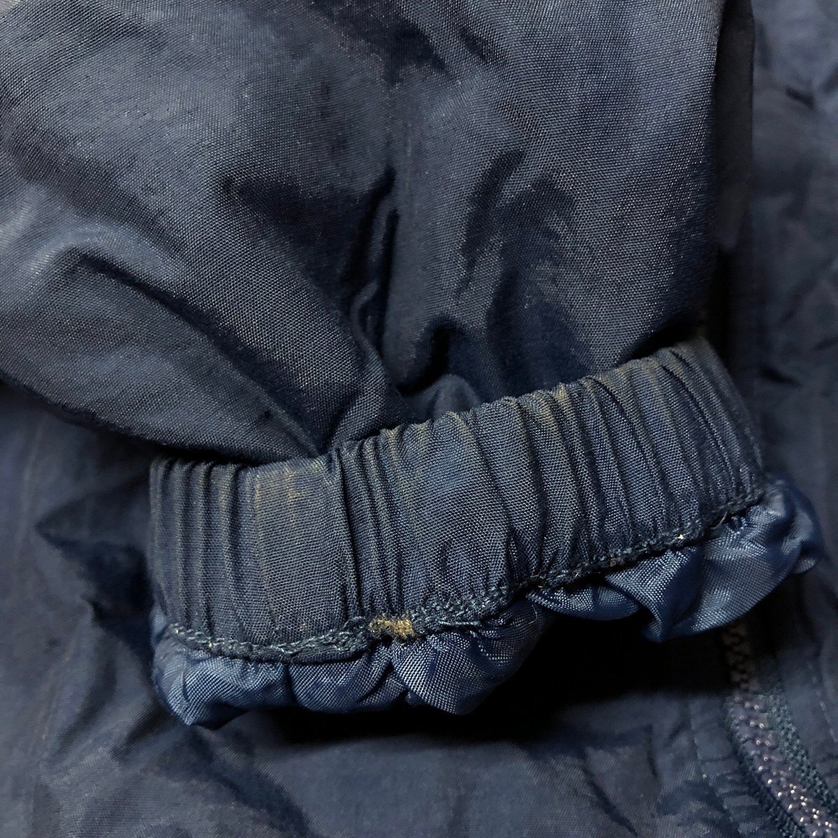 @7K/D6.20-1　WESTARK　ナイロンジャケット　ナイロンブルゾン　裏地フリース　ウインドブレーカー　ウォームアップジャケット　L_画像8