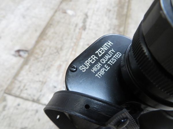 【USED/現状品】 撮影スタジオから出て来た 日本製 双眼鏡 SUPER ZENITH 16×50 Field 3.5° 検索用⇒ スーパーゼニス/F1005_画像6