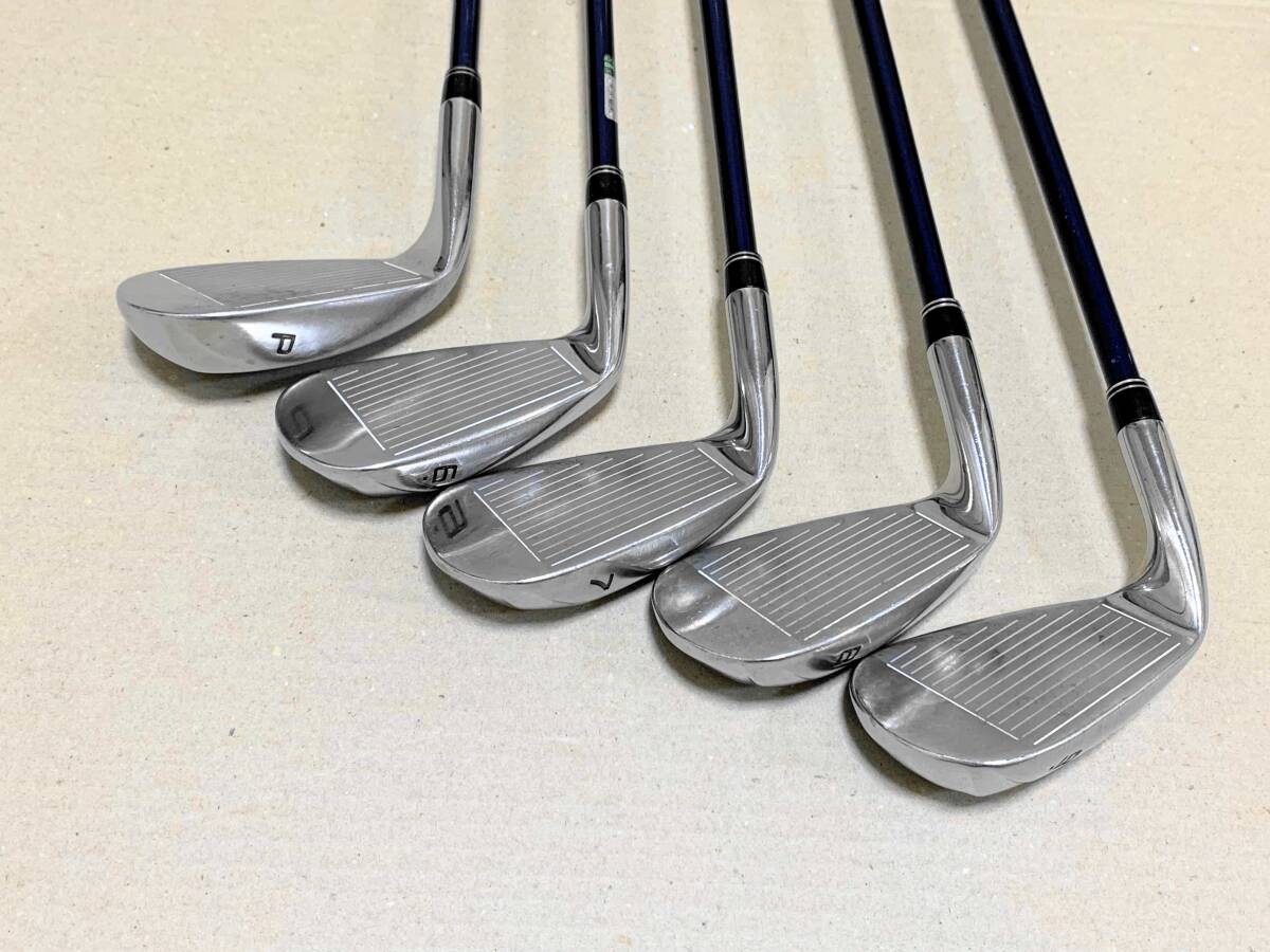 ブリヂストン ViQ アイアン P#6~9 X-Drive GR 9w VT-506 Flex-R Bridgestone ゴルフセット #02430_画像7