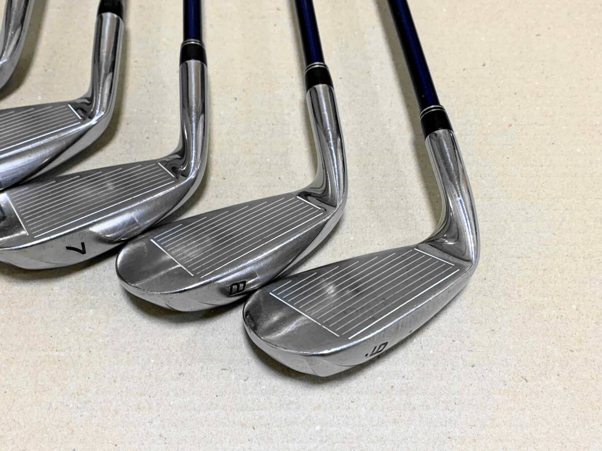 ブリヂストン ViQ アイアン P#6~9 X-Drive GR 9w VT-506 Flex-R Bridgestone ゴルフセット #02430_画像8