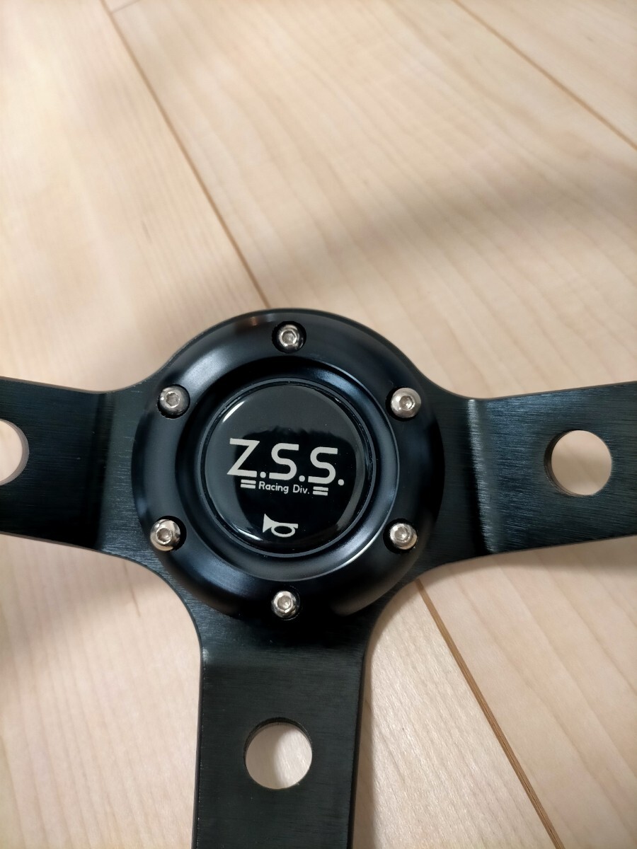 ZSS ステアリング ディープコーン スエード 使用期間短い_画像2