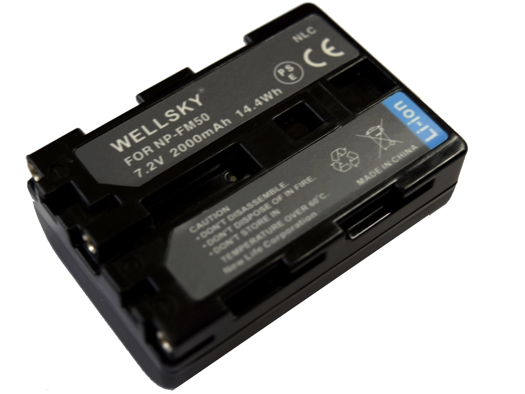 NP-FM55H NP-FM50 [新品] 互換バッテリー 2000mAh 殘量表示可能 純正品と同じよう使用可能 DSLR-A100W DSLR-A100K DSLR-A100 α100