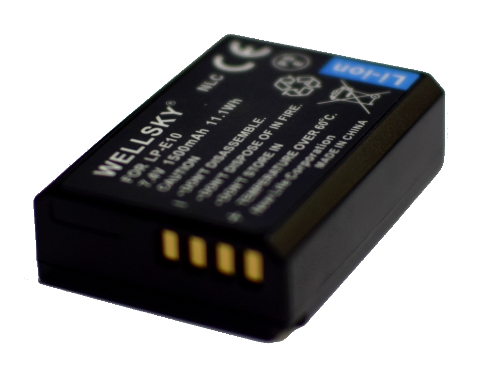 LP-E10 互換バッテリー 1500mAh 純正品と同じよう使用可能 殘量表示可能 キヤノン 一眼レフカメラ イオス EOS Kiss X80 / Kiss X50