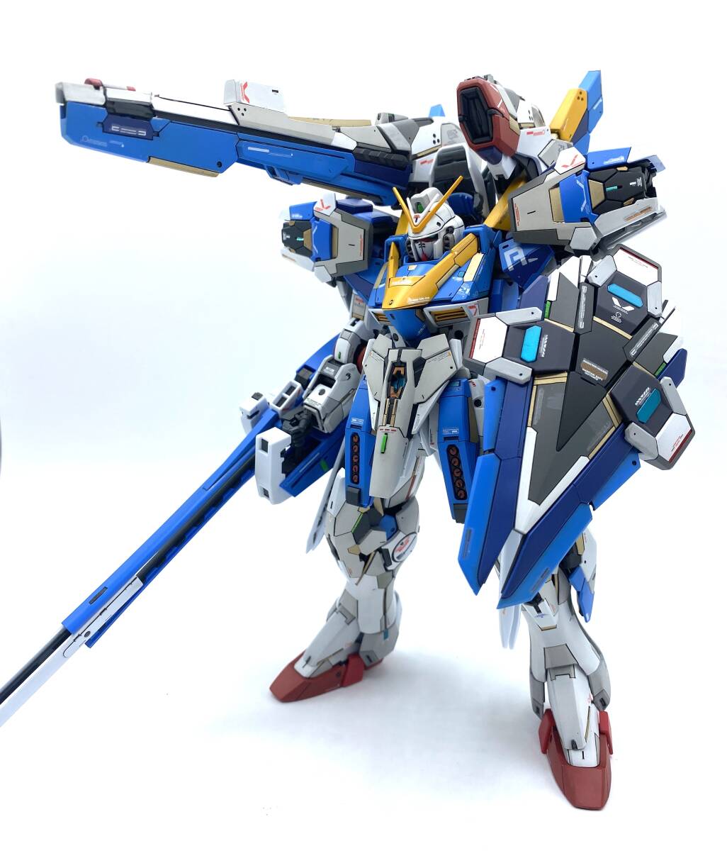 VICTORY TWO ASSAULT BUSTER GUNDAM Ver.Ka V2アサルトバスターガンダム 徹底塗装改修完成品_画像7